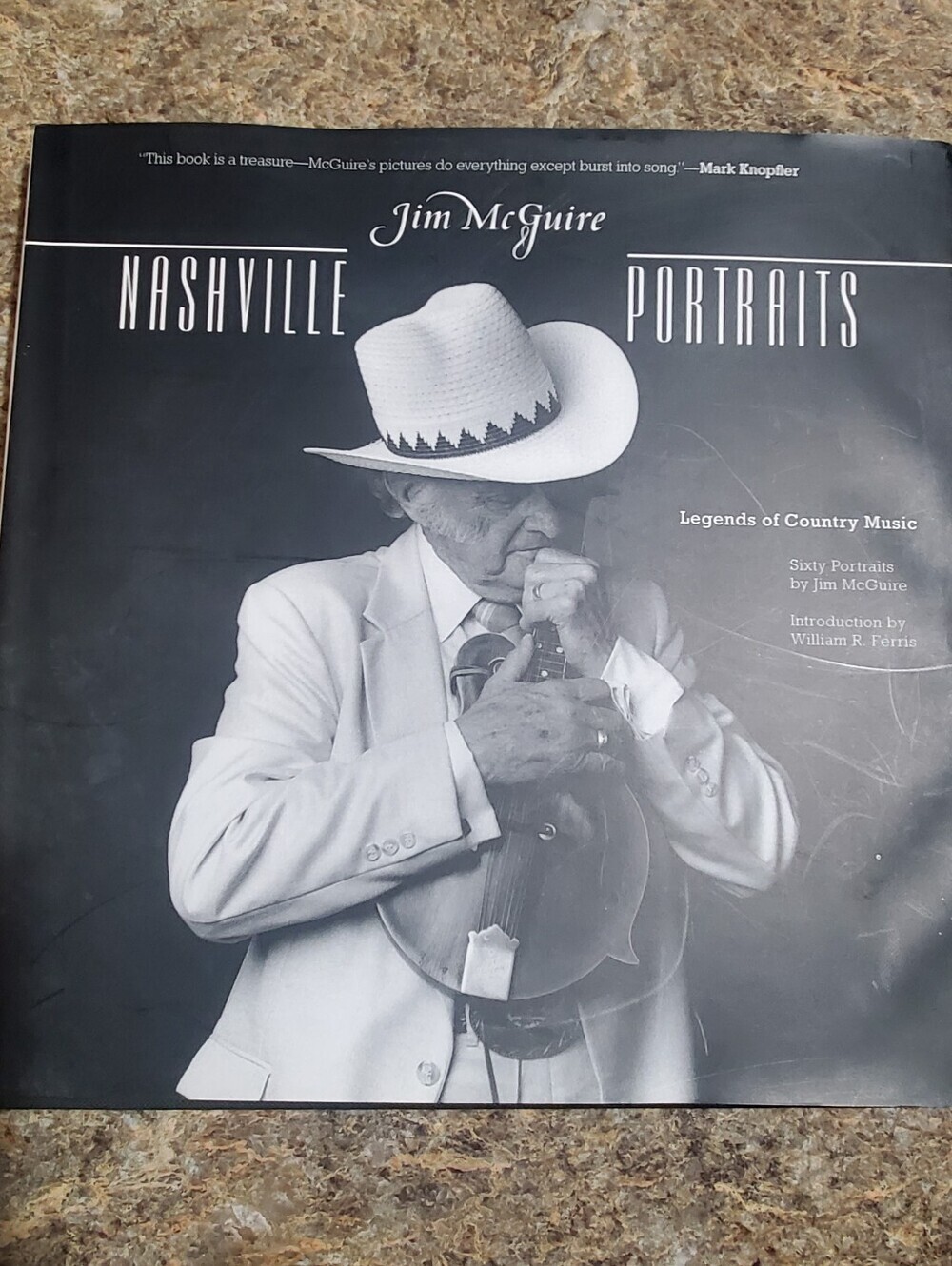 Jim Mcguire Nashville Portraits  Legends Of Country Music. Coffee Table  Book